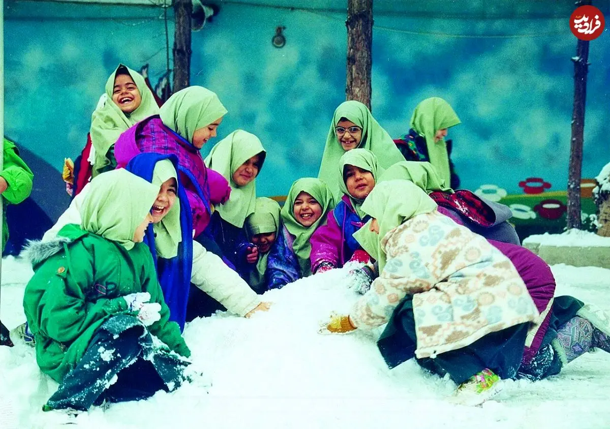 تصاویر؛ سفر در زمان؛ روزی روزگاری، تهران برفی