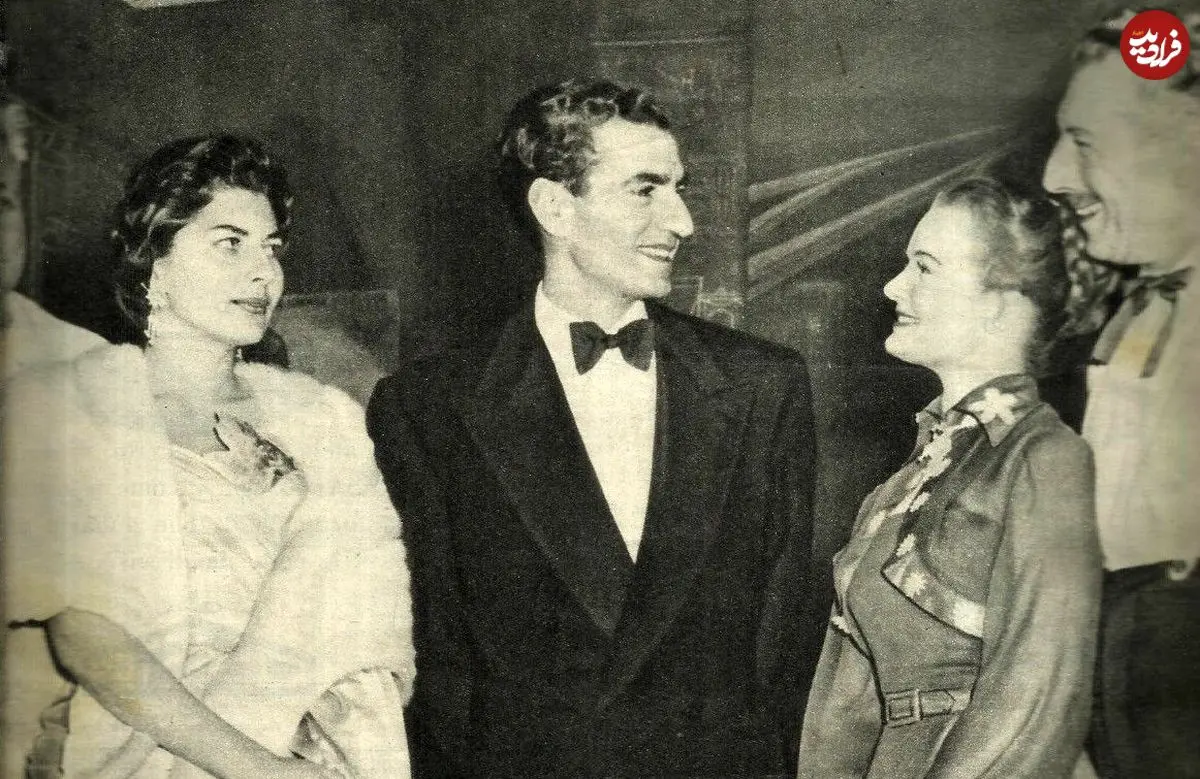 عکس| سفر در زمان؛ «ثریا، همسر دوم محمدرضا پهلوی» در کنار مادرش و بعد طلاق؛ دهه 40