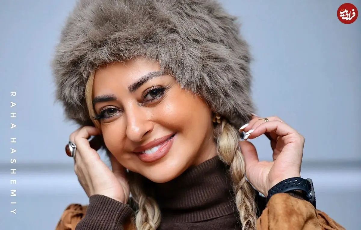 عکس| سفر زمان؛ چهرۀ «نفیسه روشن» در 20 سالگی در پشت‌صحنۀ اولین سریالش؛ سال 81