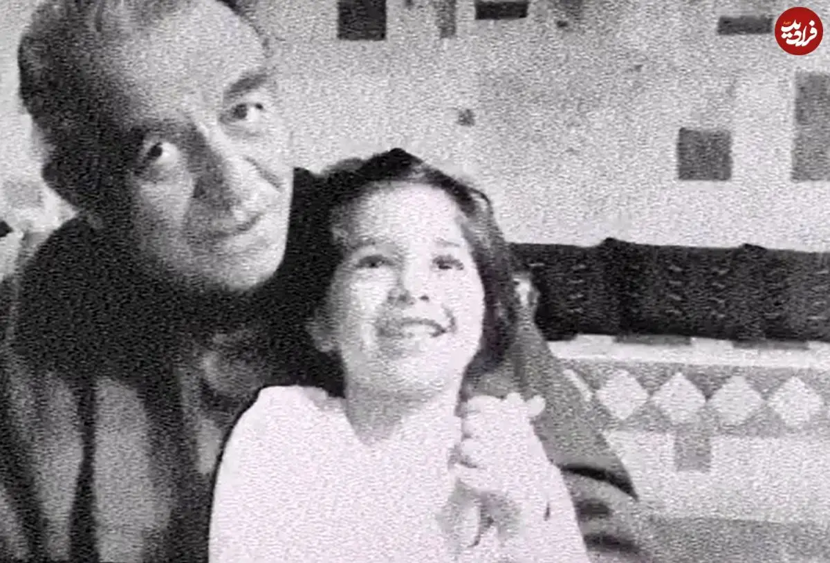 عکس| سفر زمان؛ «دلربا نوذری، نوۀ منوچهر نوذری» بعد از 20 سال در کنار پدرش ایرج