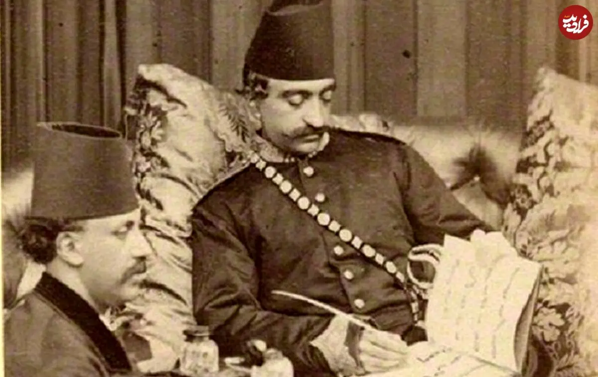 سفر در زمان؛ خاطرات ناصرالدین‌شاه: . امین‌السلطان را فرستادم طول و عرض و ارتفاع طاق کسری را با طناب اندازه کند