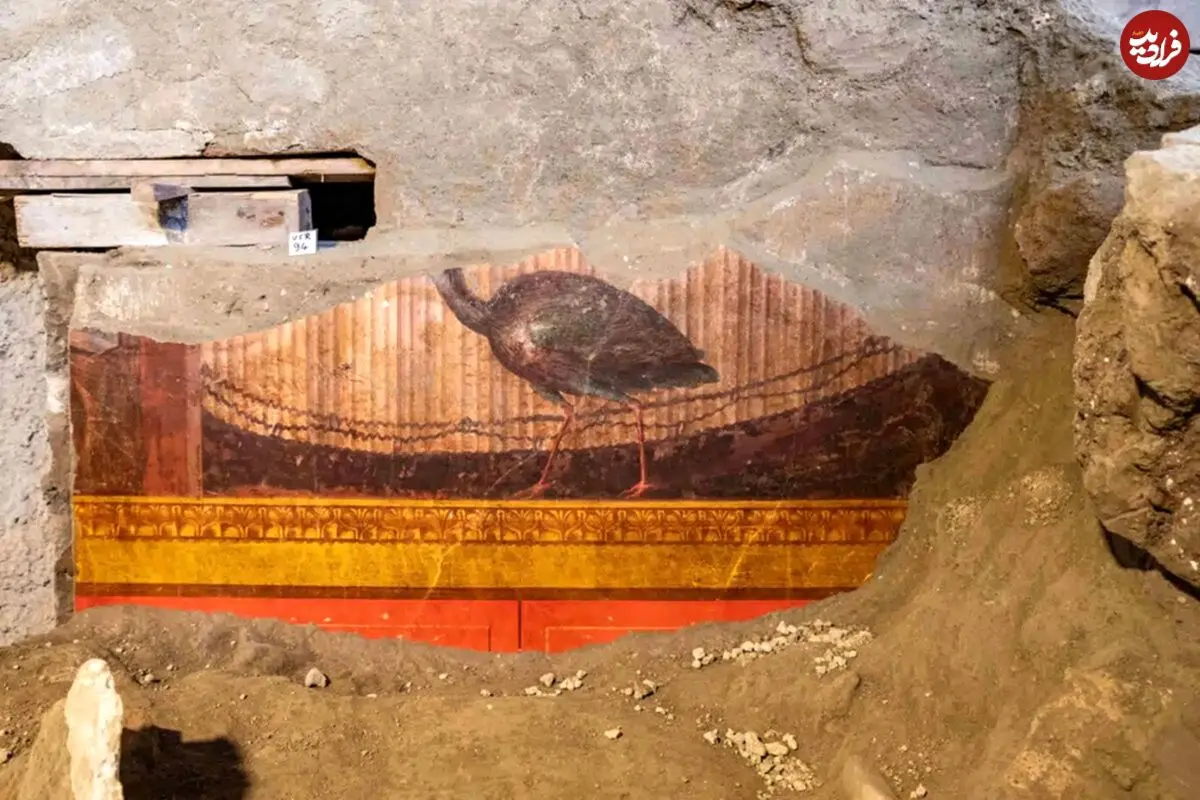 نقاشی‌های تازه‌ای که در ویلای 2 هزار سالۀ همسر امپراتور کشف شدند