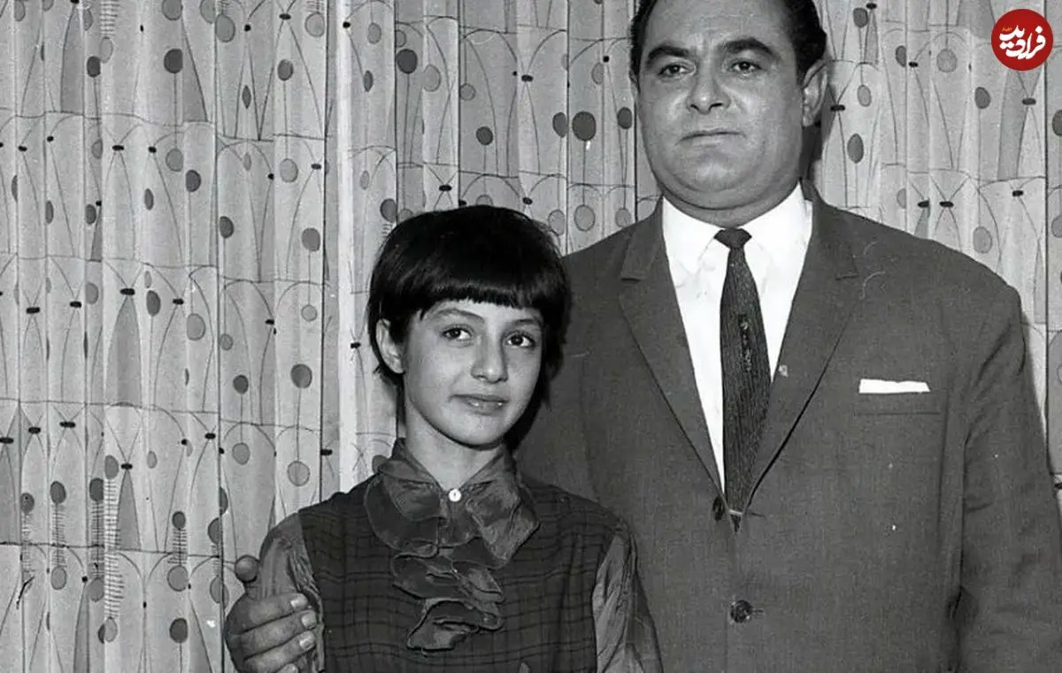 عکس| سفر زمان؛ «گوگوش» و همسرش «محمود قربانی» سر میز شام در شب عروسی؛ سال 46