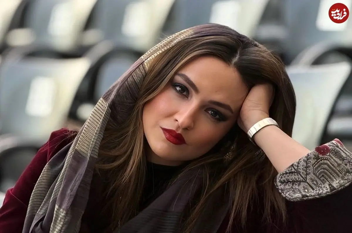 عکس| سفر زمان؛ «گلاره عباسی» 26 ساله در کنار «پارسا پیروزفر» در پشت‌صحنۀ «در چشم باد»