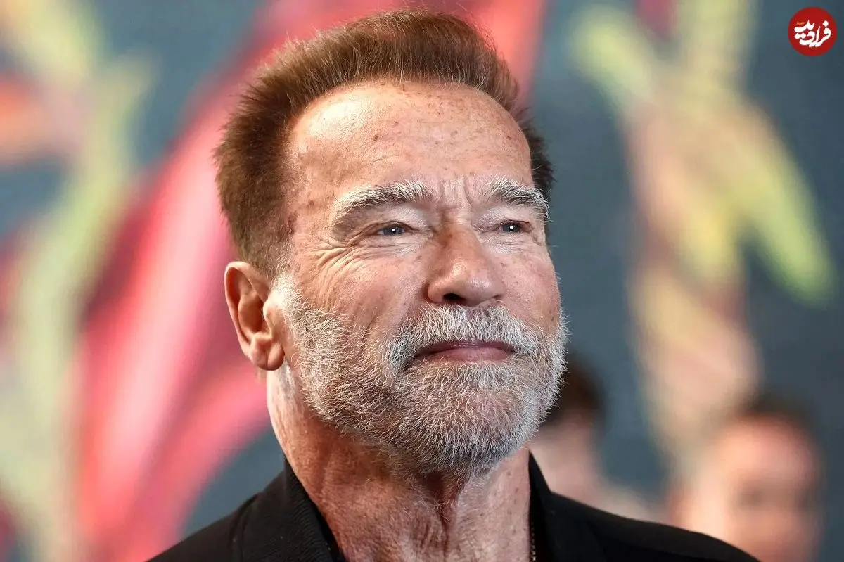 عکس| سفر در زمان؛ «آرنولد» در 37 سالگی و در پشت صحنه فیلم ترمیناتور؛ سال 1362