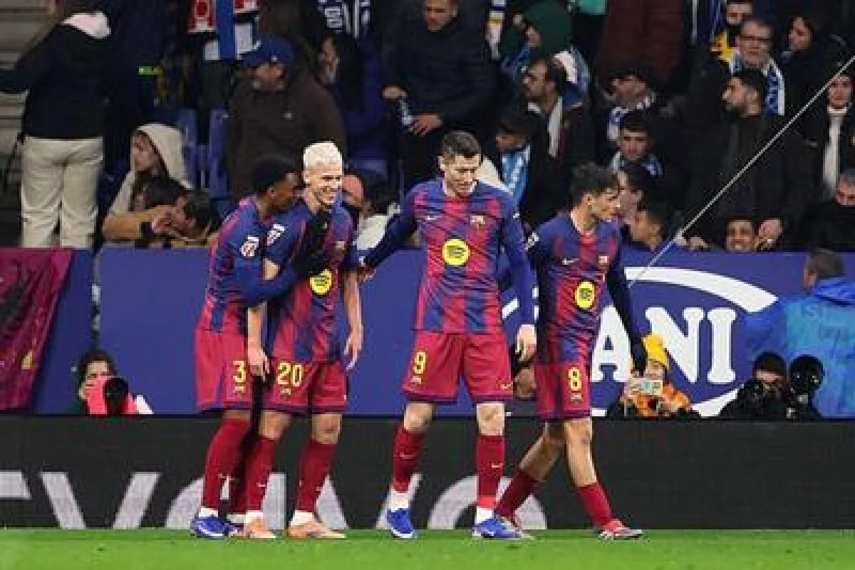 قفل دروازه اسپانیول در دقایق پایانی شکست/ صدر همچنان در اختیار بارسلونا