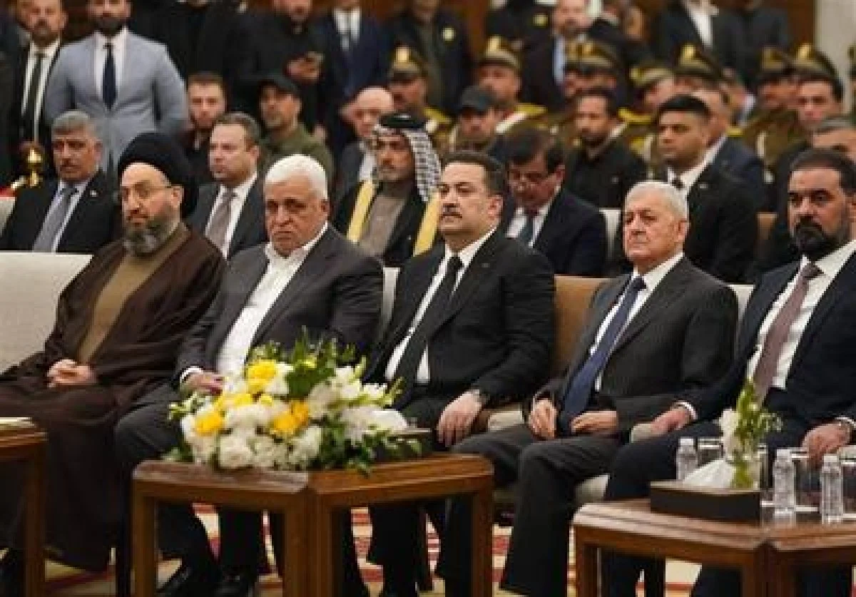 مراسم ششمین سالگرد سردار سلیمانی و مهندس در هتل «الرشید» بغداد - تسنیم