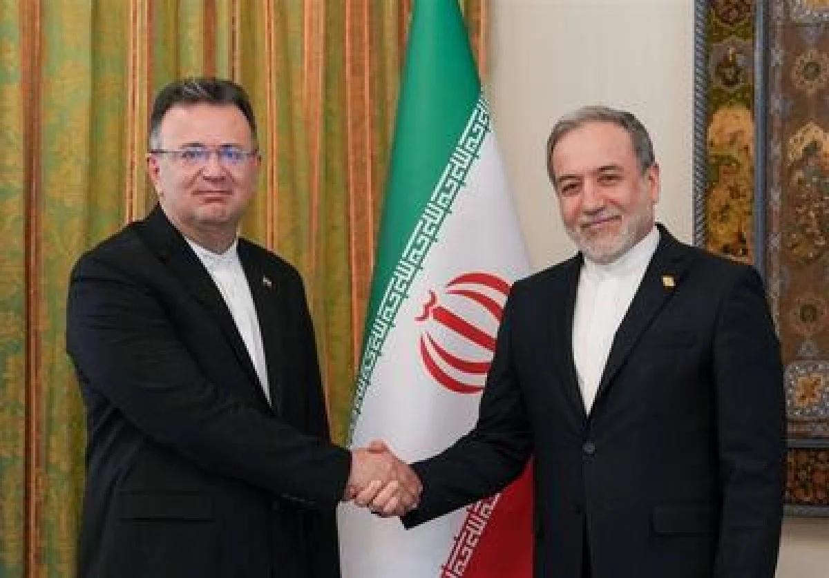 دیدار سفیر جدید ایران در گرجستان با عراقچی - تسنیم