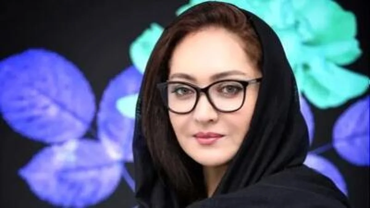 استایل هندی نیکی کریمی پیر نشو ترین خانم بازیگر ایرانی / از حنای روی دست تا  ساری قرمز کار شده