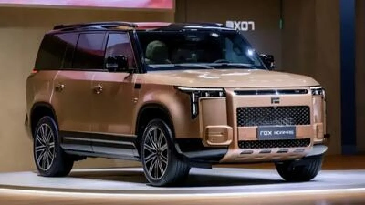 کراس‌اور جدید راکس موتور با و قابلیت حرکت در شیب 45 درجه