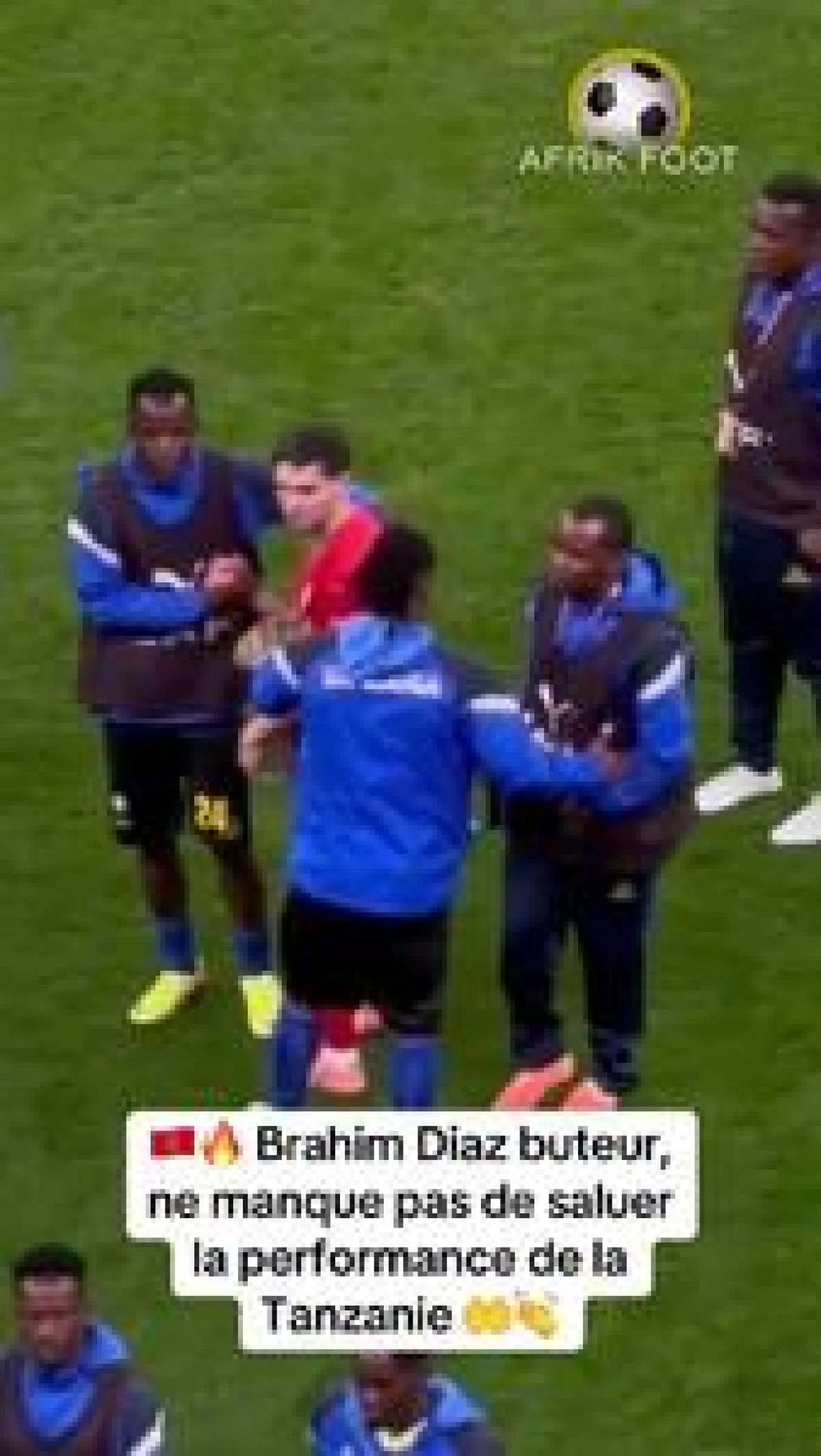 ویدئو: حرکت تحسین‌برانگیز براهیم دیاز پس از برد مراکش - پارس فوتبال