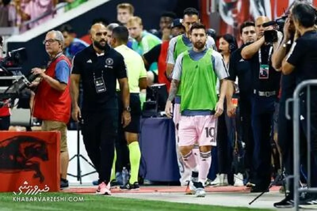 ویدیو| بادیگارد لیونل مسی روی حالت ترسناک!