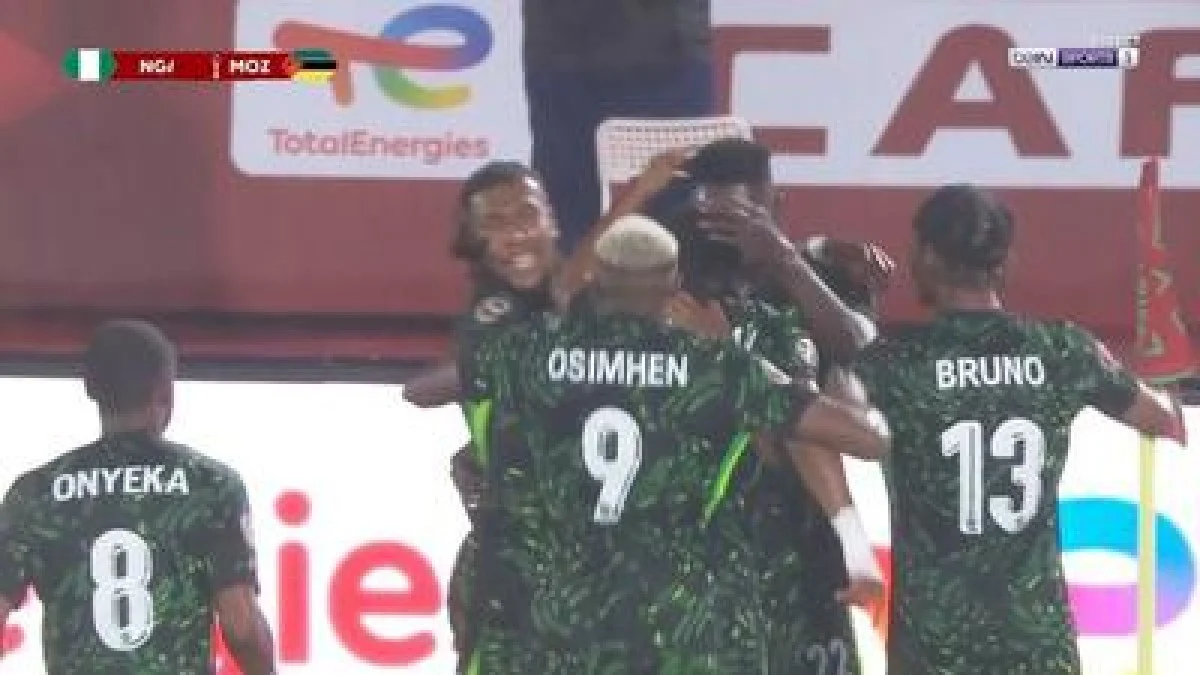 گل اول نیجریه به موزامبیک (لوکمن)