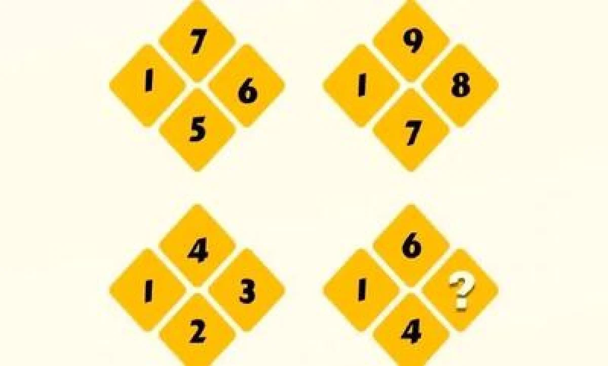 تست هوش/ جواب علامت سوال را در 8 ثانیه پیدا کنید؟