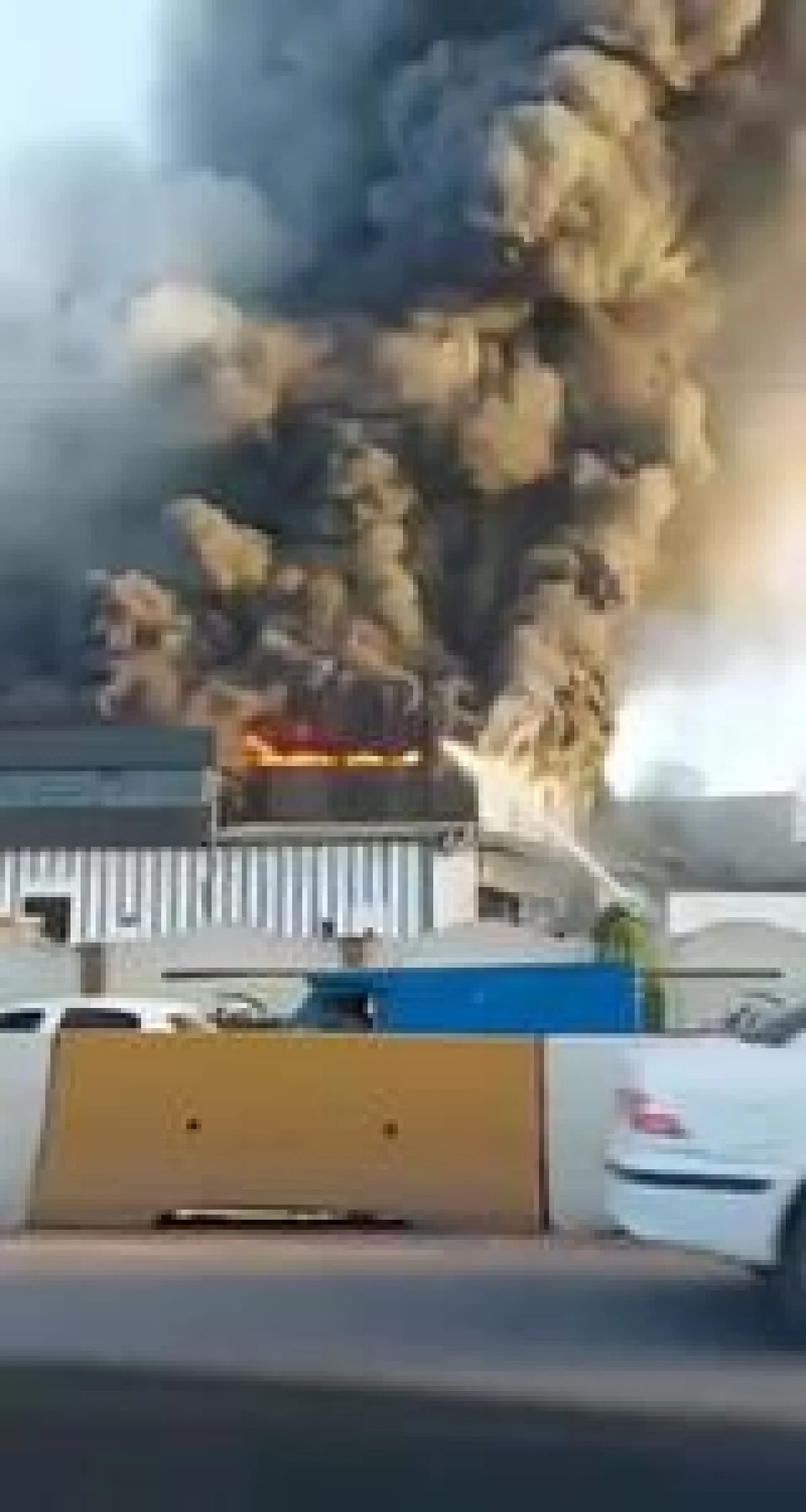 ببینید | جزئیات آتش‌سوزی در کارخانۀ کاله در آمل